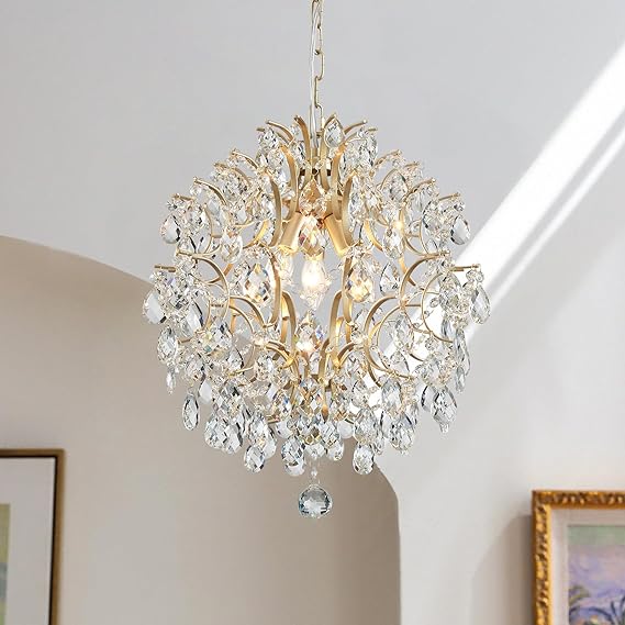 Candelabro Colgante Cristal