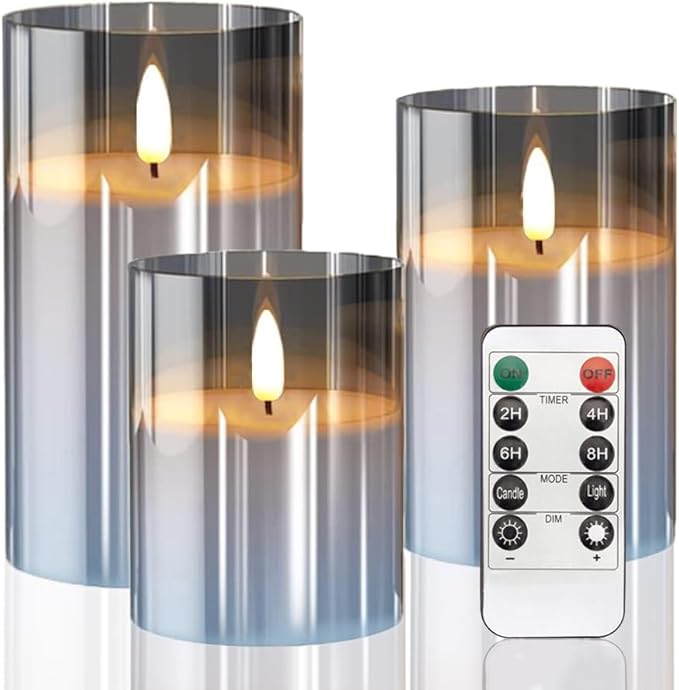 Candelabro Cristal LED Transparente